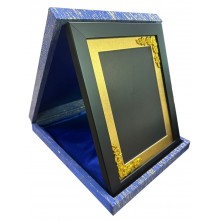 Songket Plaque in Box FC171A 9x11in (Blue)